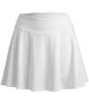 SR797F S797F Spiro Ladies Recycled Fitness Skort White colour image
